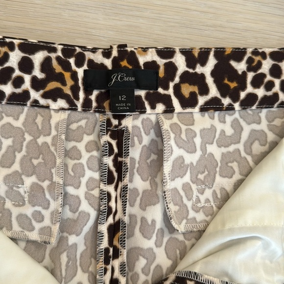 J. Crew leopard print pants - Picture 4 of 4
